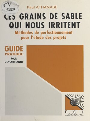 cover image of Ces grains de sable qui nous irritent
